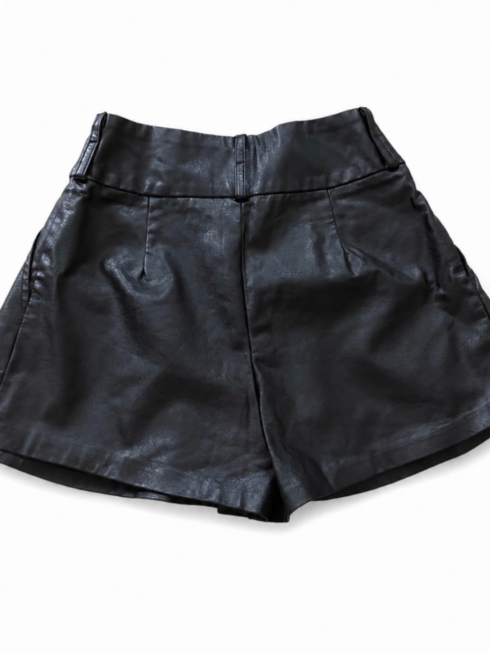 Nasty Gal High Quality Black Faux Leather Skort - Picture 3 of 4